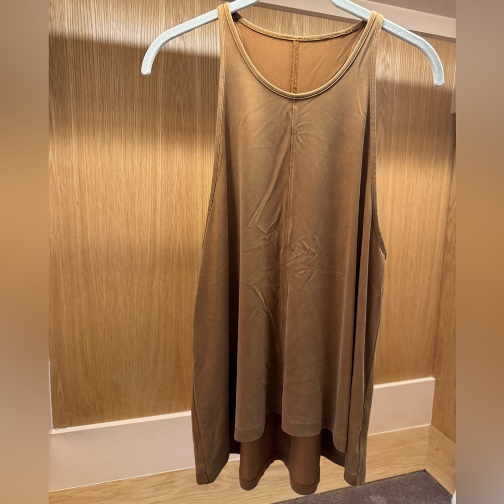 Lululemon Athletica suede tank